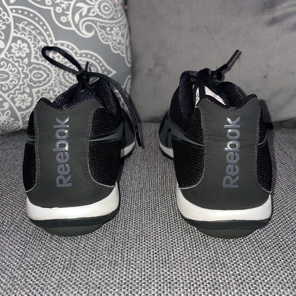 Reebok Black & White SlimTone Sneakers - Picture 3 of 5